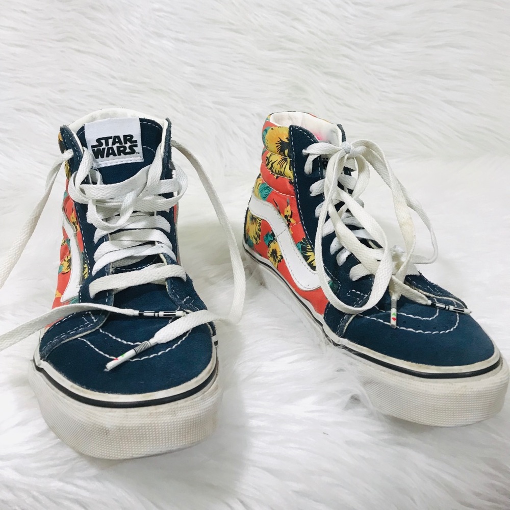 StarWars Sk8-Hi Yoda Aloha Vans Sz 5 wmn (3.5men)